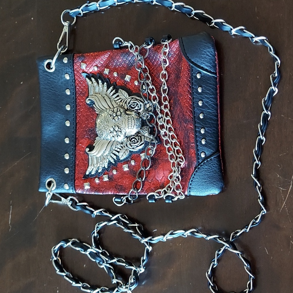 Leather Biker Bag